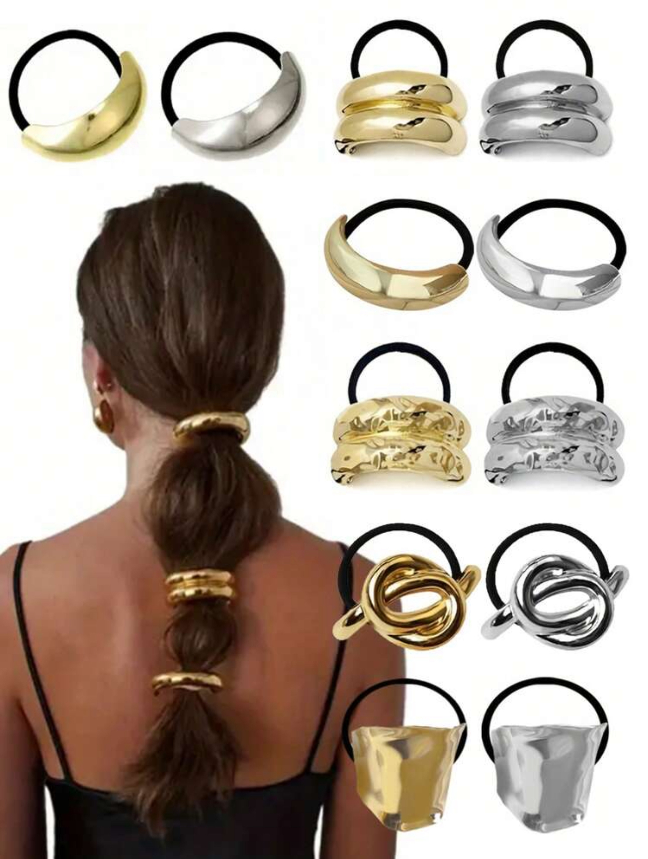 Metal Hair Ties Random - Image 5